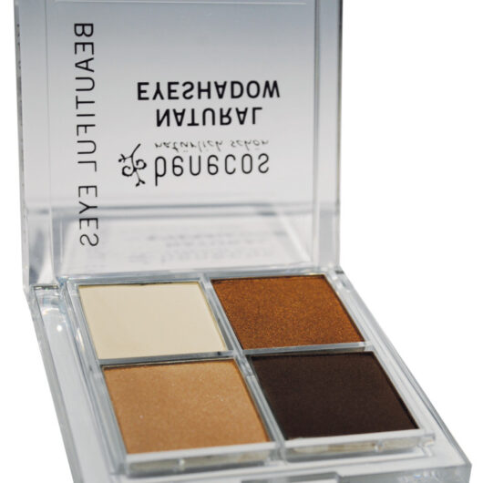 Benecos Natural Quattro Eye Shadow - Coffee & Cream - 8g