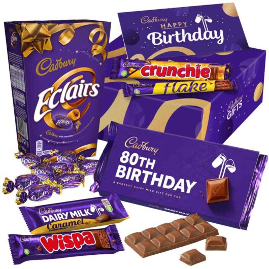 Cadbury 80th Birthday Chocolate Gift