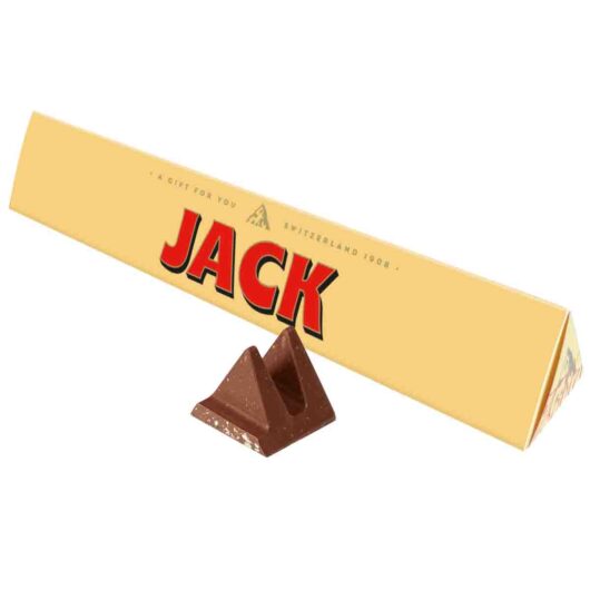 Toblerone Jack Chocolate Bar with Sleeve