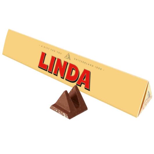 Toblerone Linda Chocolate Bar with Sleeve