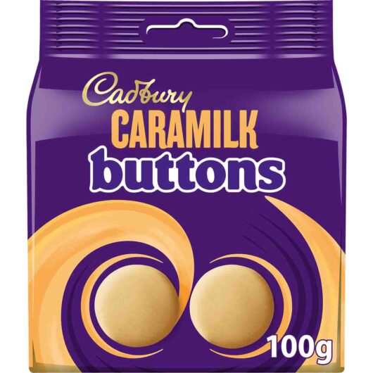 Cadbury Caramilk Chocolate Buttons Bag 100g