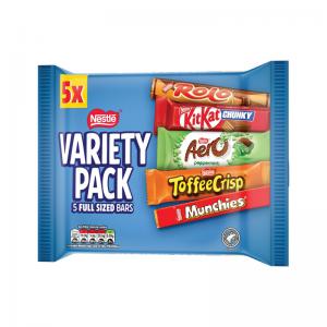 Nestle Variety Multipack Milk Chocolate Bars 218g 12591902 NL34609