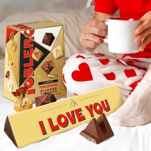 Love Toblerone Bar & Truffles Chocolate Bundle