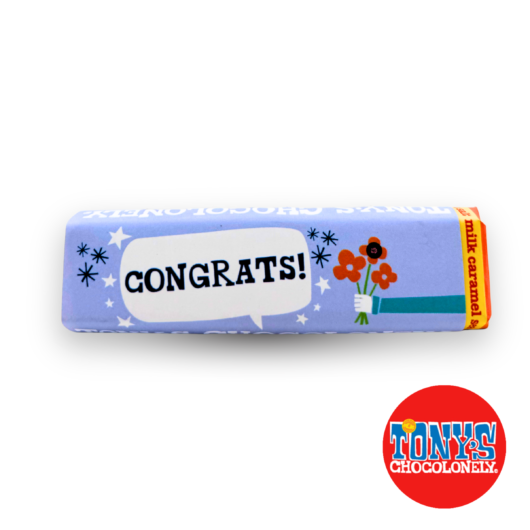 Congrats - Milk Chocolate, Caramel, Sea Salt - 50g