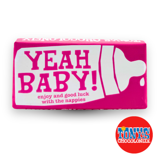 Hey Baby Pink - Milk Chocolate, Caramel, Sea Salt - 180g