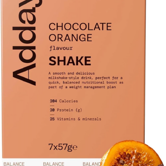 Adday Chocolate Orange Flavoured Shake 7 Sachets