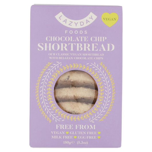 Lazy Day Chocolate Chip Shortbread - 150g