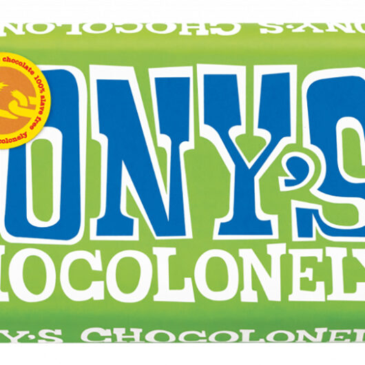Tony's Chocolonely Dark Chocolate with Almonds and Sea Salt - 180g