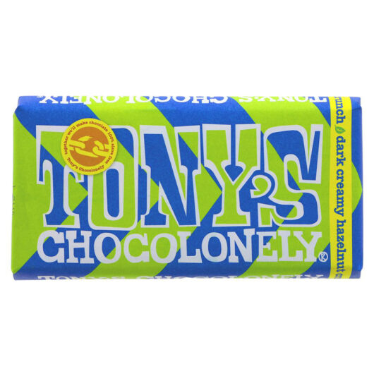Tonys Chocolonely Dark Creamy Hazelnut Crunch - 180g