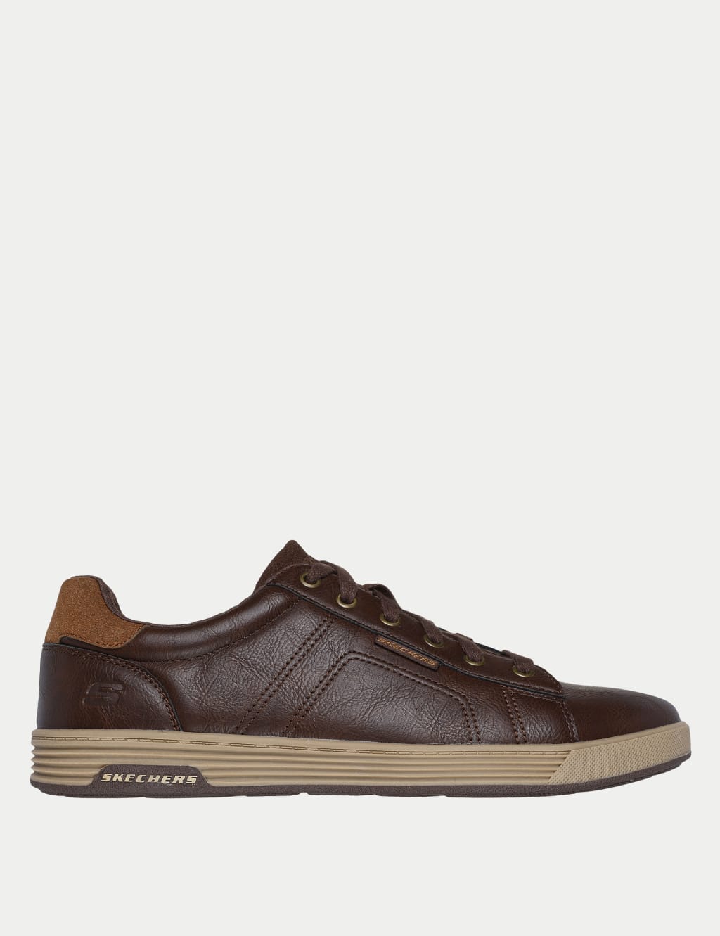Skechers Cavell Hensley Trainers Chocolate